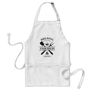 Tablier Barbecue BBQ King Personnalisé
