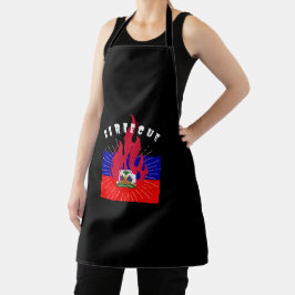 Tablier Barbecue Flamme Apron