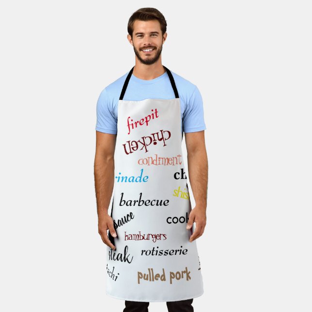 Tablier Barbecue Grillades  (Porté)