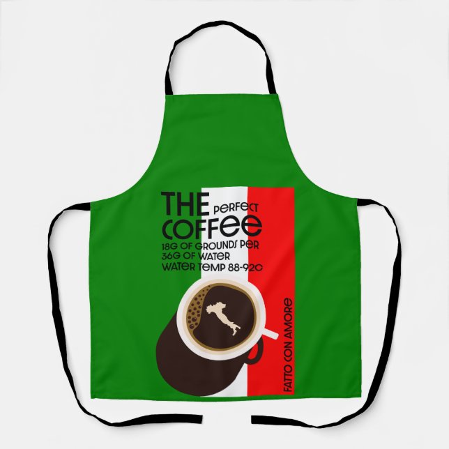 Tablier Baristas italiens (Recto)