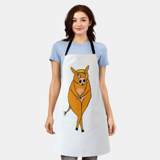 Tablier Bashful Cow Apron