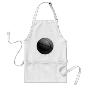 Tablier Basket-ball noir et blanc
