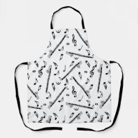 Bass Clarinet Music Note Motif