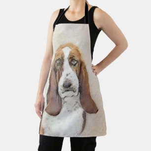 Tablier Basset Hound Peinture - Cute Original Chien Art
