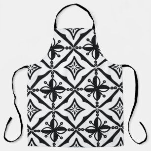 Tablier Batik indonésien : Motifs Vintages.