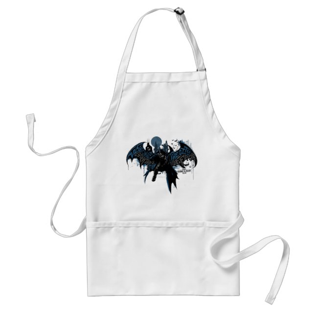 Tablier Batman Gotham City Paint Drip Graphic (Devant)