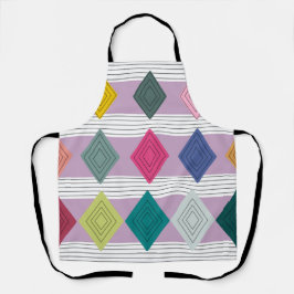 Tablier Bauhaus Diamond Quilt