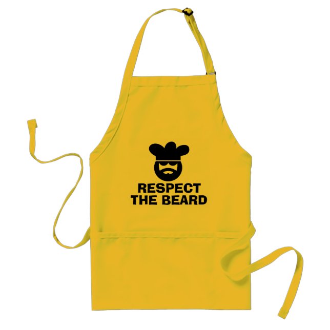 Tablier BBBQ amusant pour les hommes | Respectez l (Devant)