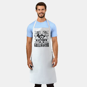 Tablier BBQ Grill Maître L'Homme Le Mythe Personnalisé