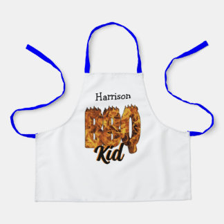 Tablier BBQ Kid Apron. Personnalisable . Amateur de barbec