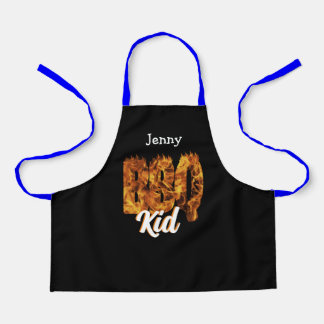 Tablier BBQ Kid Apron. Personnalisable . Amateur de barbec