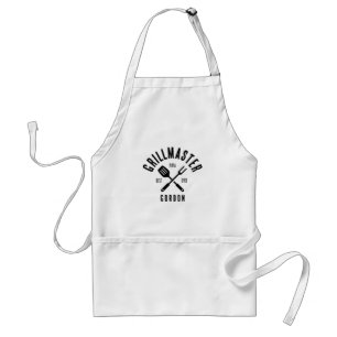 Tablier BBQ King Apron Rustique moderne - Grillades person