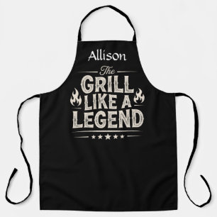 Tablier BBQ personnalisé Grill Like a Legend