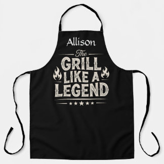 Tablier BBQ personnalisé Grill Like a Legend