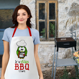 Tablier BBQ Vegan amusant