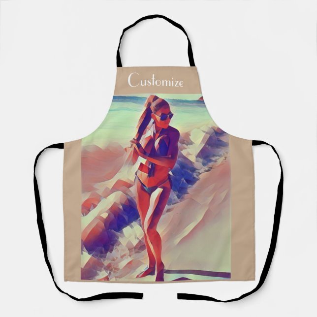 Tablier Beach Girl Thunder_Cove (Recto)