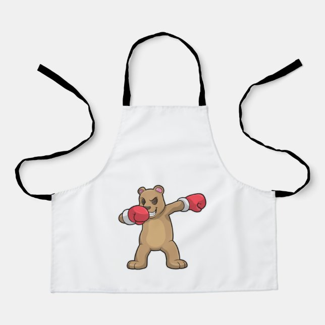 Tablier Bear as Boxer at Boxer & Hip hop Dance Dab (Recto)