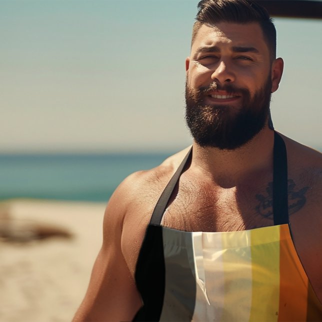 Tablier Bear Pride Stripes (Créateur téléchargé)