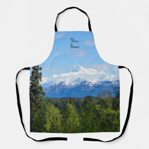 Tablier Beau Denali Jigsaw Puzzle Apron