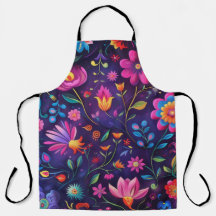 Beau design floral foncé