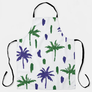 Tablier Beau palmiers tropicaux motif