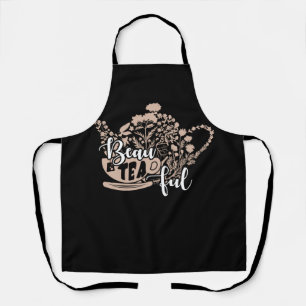 Tablier Beau Tea Ful BeauTeaFul Funny Tea Lover drôle sayi