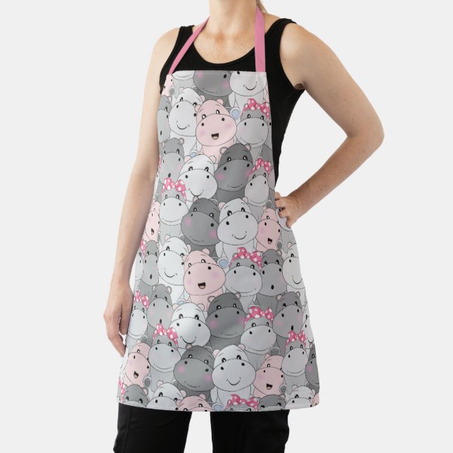 Tablier Bébé mignon Hippopotame Apron (Insitu)