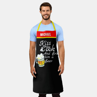 Tablier Beer Lover Apron - Funny Custom Chef Gift Men