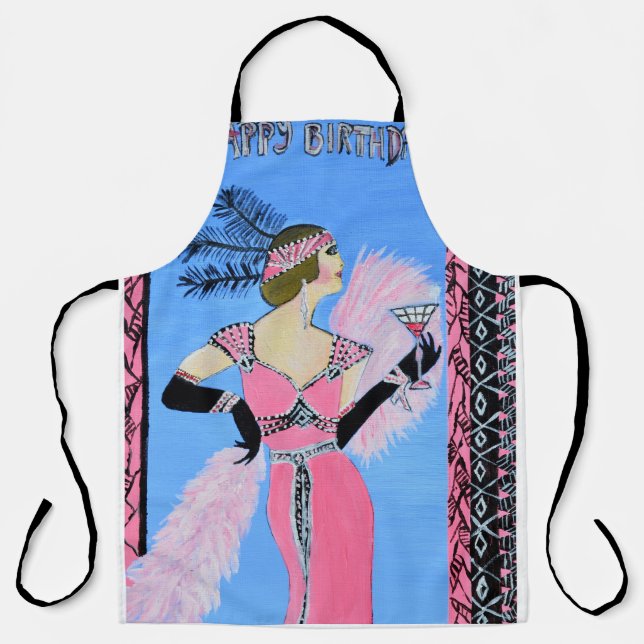 Tablier belle dame apron (Recto)
