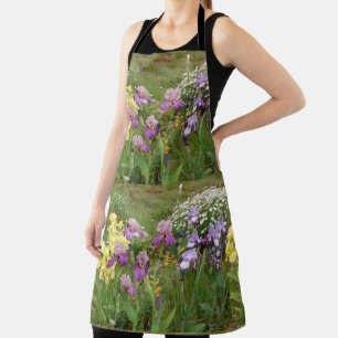Tablier Belle Iris Fleur violet Fleur Photo