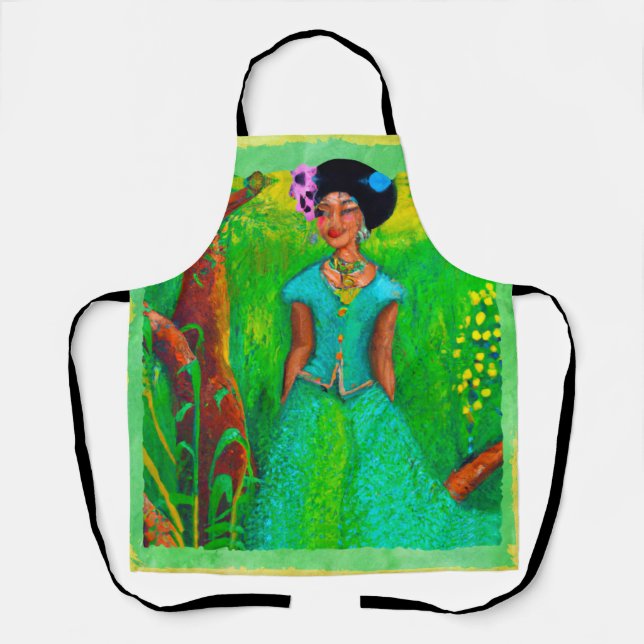 Tablier Belle Jamaïcaine (Recto)