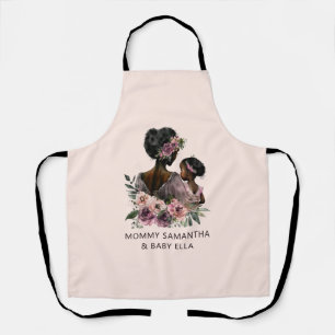 Tablier Belle mère et fille noire (8)