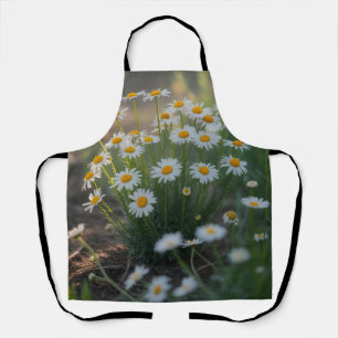 Tablier Belles fleurs de marguerite en fleurs Photo de la 
