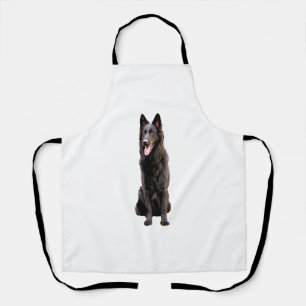 Tablier Berger Allemand Chien Noir