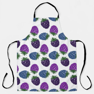 Tablier Berries colorées : Motif multicolore sans fil.