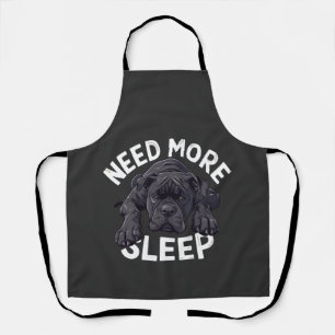 Tablier Besoin de plus de sommeil Paresseux Chien Concepti