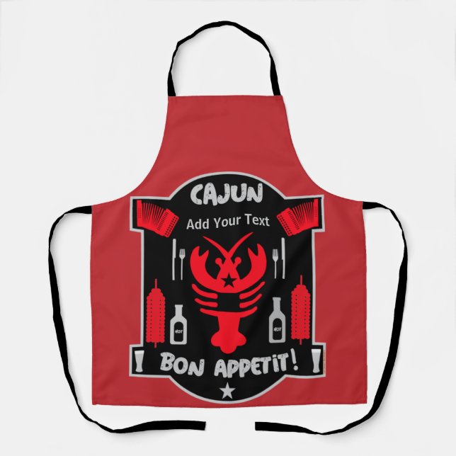 Tablier Best Cajun Cooks Apron (Recto)
