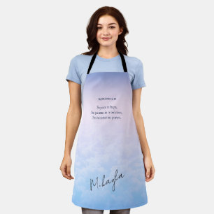 Tablier Bible Verse Apron