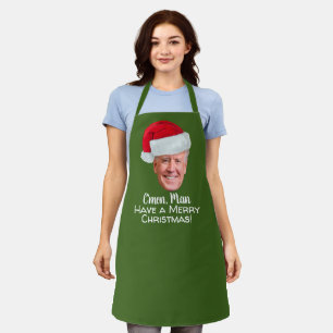 Tablier Biden Harris 2020 - Joe Santa Hat - C'mon Man