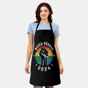 Tablier Biden Harris 2024 Elections LGBT Gay pride Arc-en-