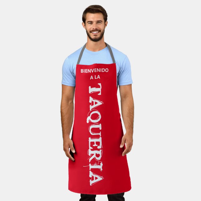 TABLIER BIENVENIDO ALA TAQUERIA (Porté)