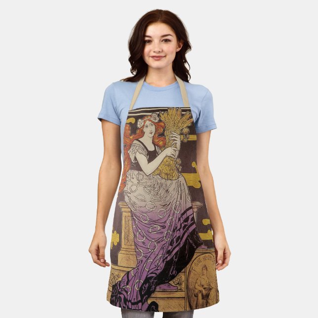 Tablier Bière de la Meuse par Marc Auguste Bastard (Porté)