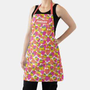 Tablier Big Bird Motif tropical 2