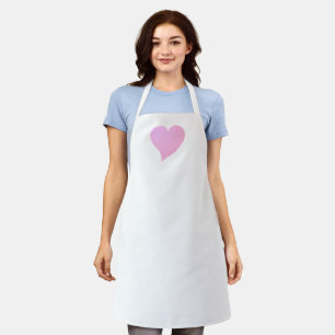 Tablier Big Pink Heart, Love