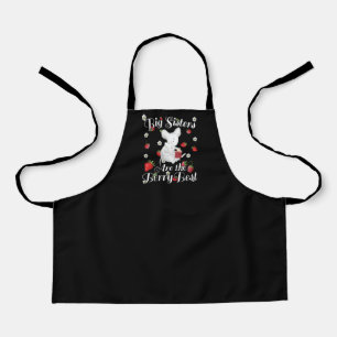 Tablier Big Sisters Berry Best - Pun aux fraises de souris