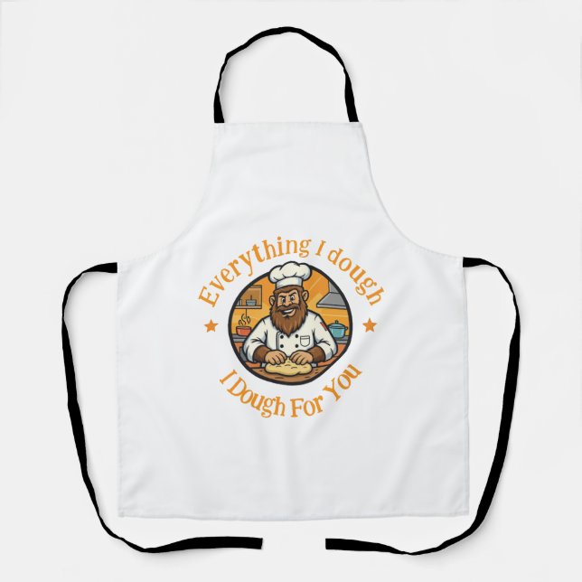Tablier Bigfoot Baker Everything I Dough (Recto)
