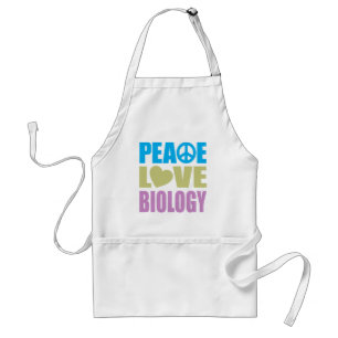 Tablier Biologie d'amour de paix