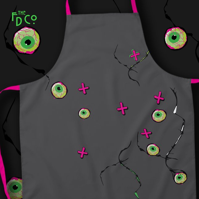 Tablier Bits Zombies Fun Fun, Effrayant (Créateur téléchargé)