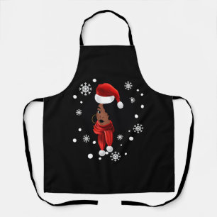 Tablier Black African American Père Noël Vêtements Mel de 