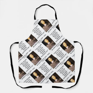 Tablier Blaise Pascal Coeur Raisons Raison Ne Connaît Rien